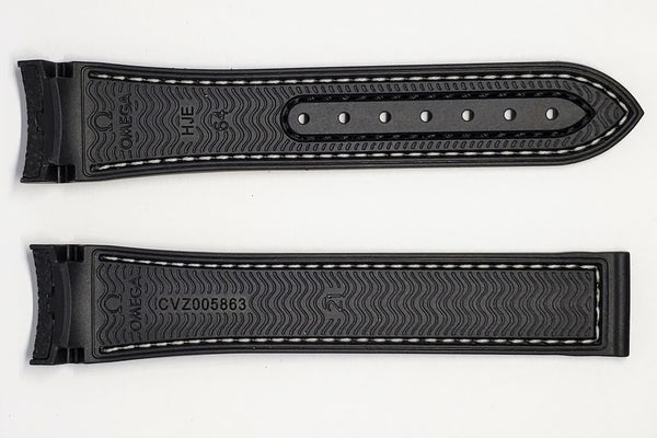 Omega 21mm shop rubber strap
