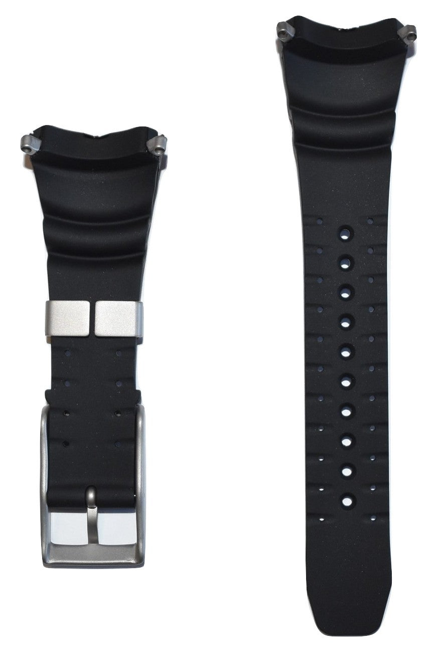 Citizen Diver black rubber band strap B873-S025648 - WATCHBAND EXPERT