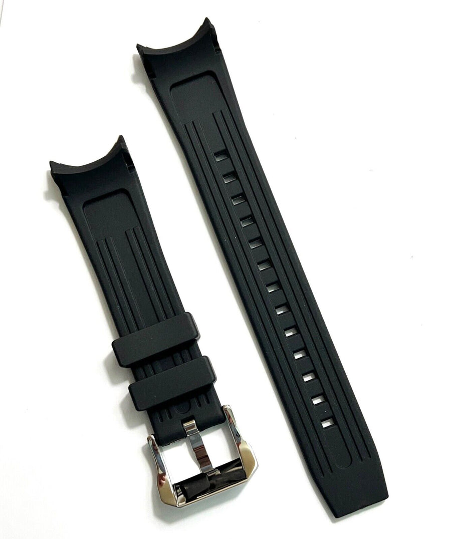 Citizen Diver black rubber band strap BJ2115-07E - WATCHBAND EXPERT