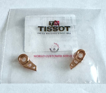 Tissot T-Race For Case-Back # T115407A Set of 2 Rose-Gold Endpiece - WATCHBAND EXPERT