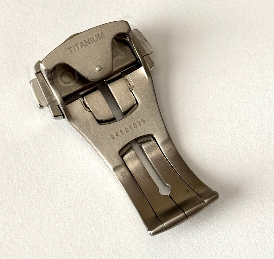 Omega 18mm Titanium Deployment Clasp # 94521839