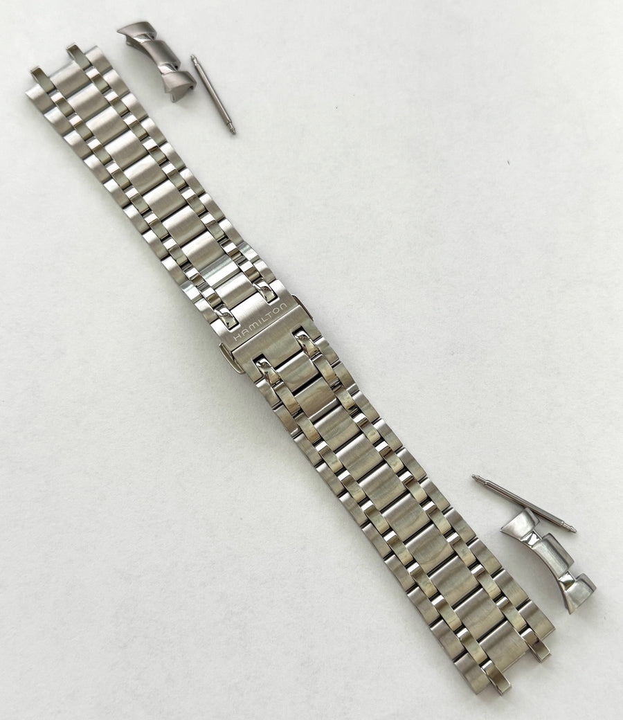 Hamilton Fits CASE-BACK # H406550 Steel Watch Band Bracelet