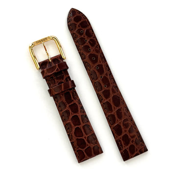 Tissot T-Classic Desire 18mm Men's Brown Leather Watch Band Strap