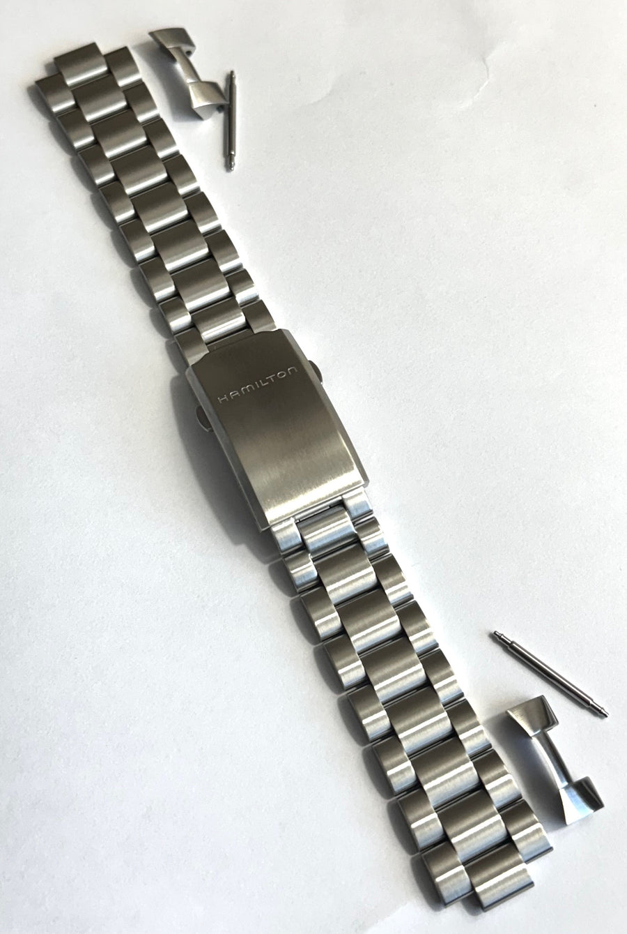 Hamilton For CASE-BACK # H765250, H765350 Steel Watch Band Bracelet