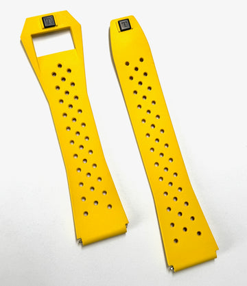 Tissot SIDERAL T145407A Yellow Rubber Band Strap