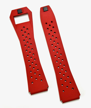Tissot SIDERAL T145407A Red Rubber Band Strap