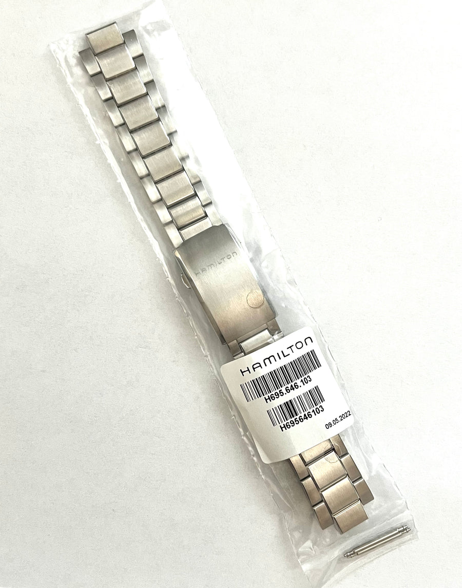 Hamilton For CASE-BACK # H646150, H646250, H646450 Watch Band Bracelet - WATCHBAND EXPERT