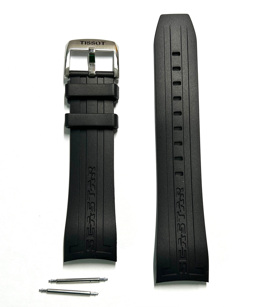 Tissot seastar rubber strap hotsell