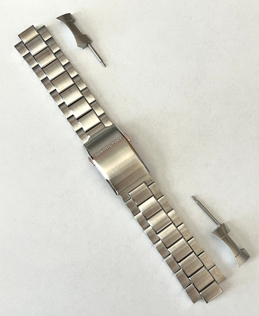 Hamilton bracelet for case-back H777650 H777660 H777960 watch band - WATCHBAND EXPERT