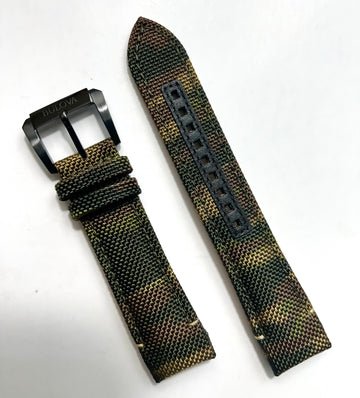 Bulova Precisionist 98B332 Camouflage Nylon Watch Band Strap - WATCHBAND EXPERT