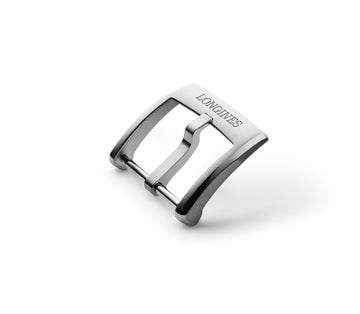 Longines Spirit 22mm Silver Watch Buckle - WATCHBAND EXPERT