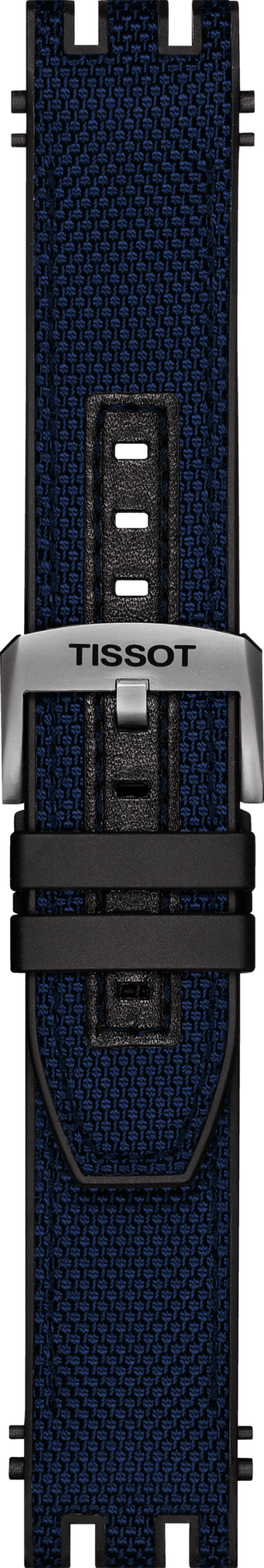 Tissot T-Race T115417 / T115427A Blue Rubber Watch Band