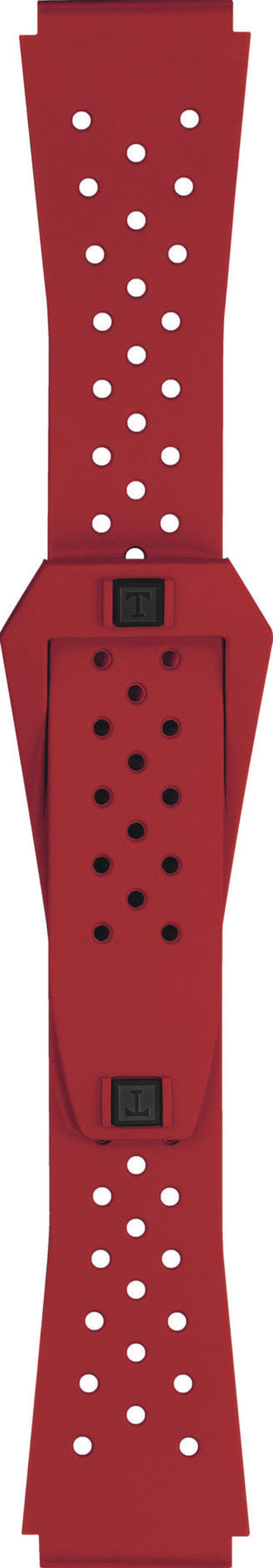 Tissot SIDERAL T145407A Red Rubber Band Strap