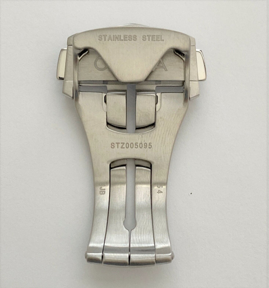 Omega 20mm Steel Deployment Buckle # 025STZ005095 - WATCHBAND EXPERT