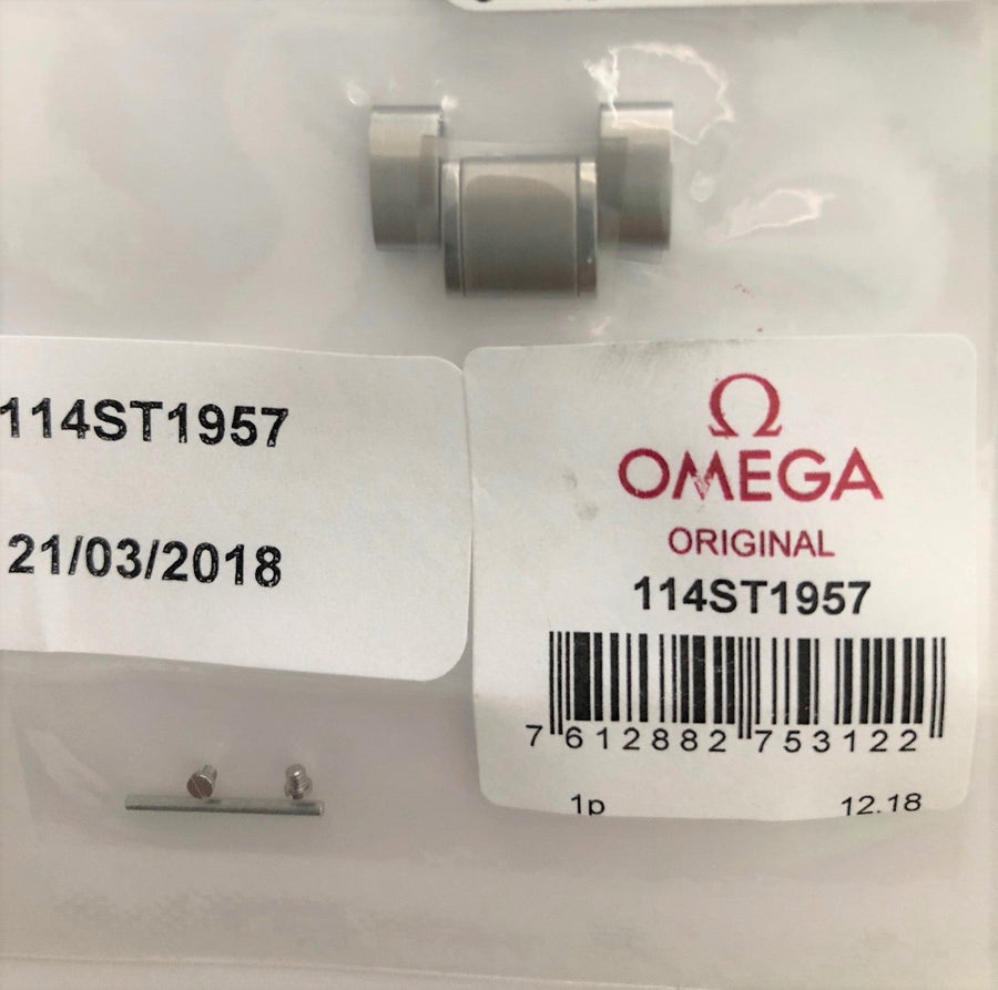 Omega Speedmaster 18mm Watch Link 114ST1957 For Bracelet 1958/957 - WATCHBAND EXPERT