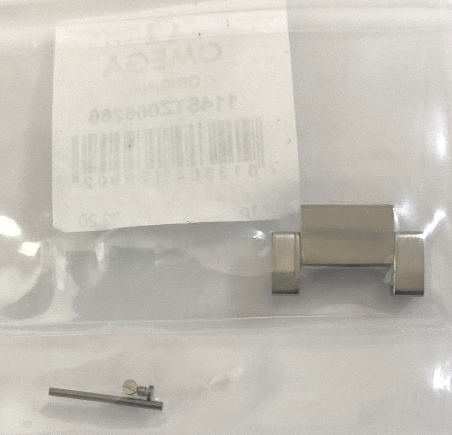 Omega Seamaster 18mm Steel Watch Link For Bracelet STZ006975 - WATCHBAND EXPERT