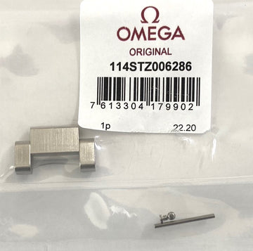Omega Seamaster 18mm Steel Watch Link For Bracelet STZ006975 - WATCHBAND EXPERT