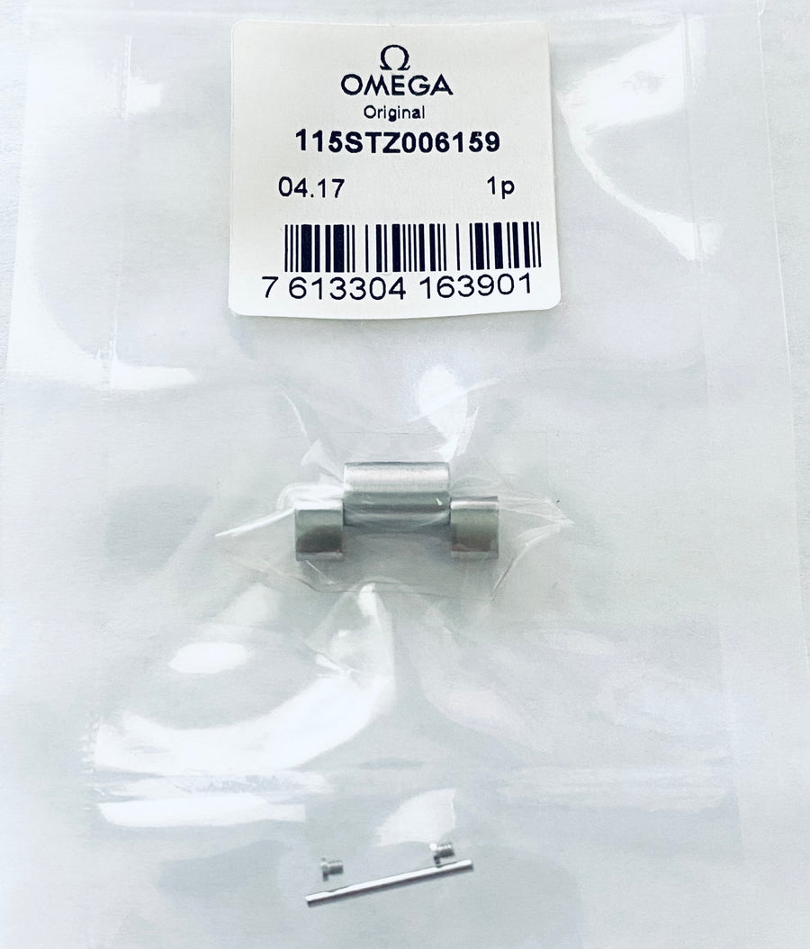 Omega Seamaster 18mm Steel Half Link For Bracelet STZ001159 - WATCHBAND EXPERT