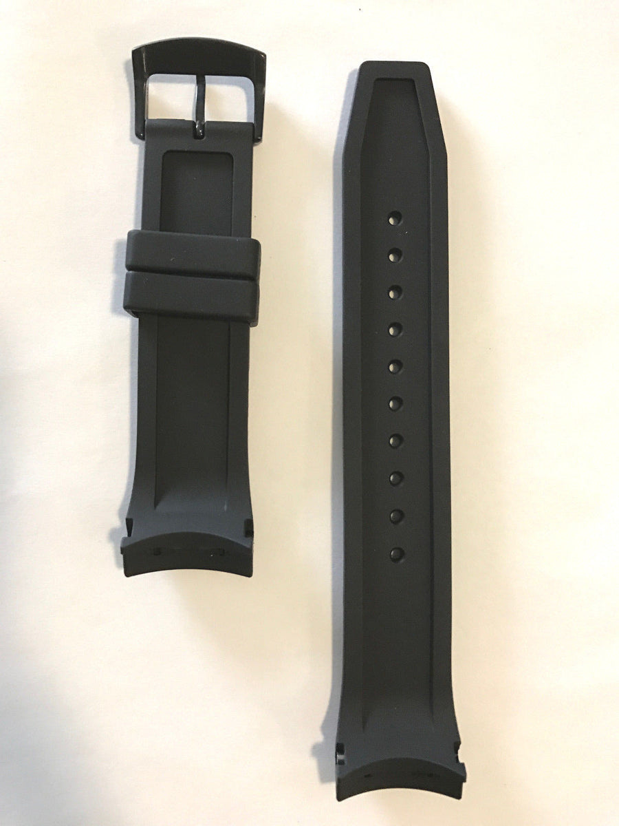 Citizen Promaster Air JZ1065-13E Black Rubber Band Strap - WATCHBAND EXPERT