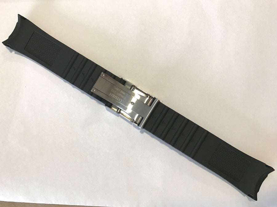 Citizen Satellite Wave Black Rubber Band Strap for Watch CC3005-00E - WATCHBAND EXPERT