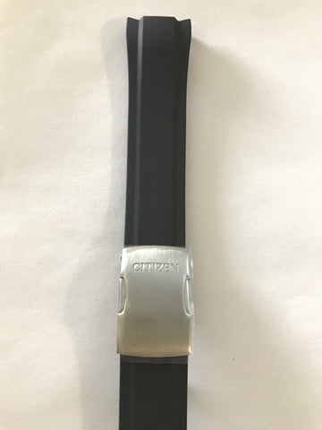Citizen Satellite Wave Black Rubber Band Strap for Watch CC3005-00E - WATCHBAND EXPERT
