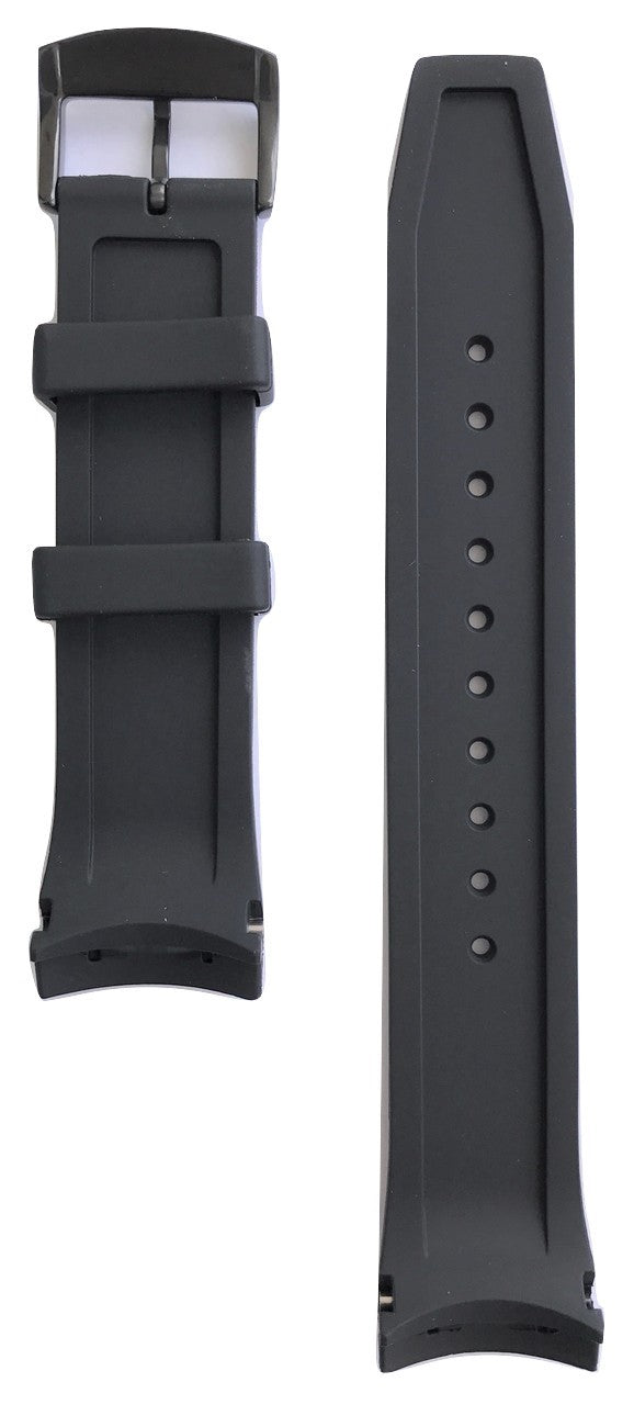 Citizen Promaster Air JZ1065-05E Black Rubber Band Strap - WATCHBAND EXPERT