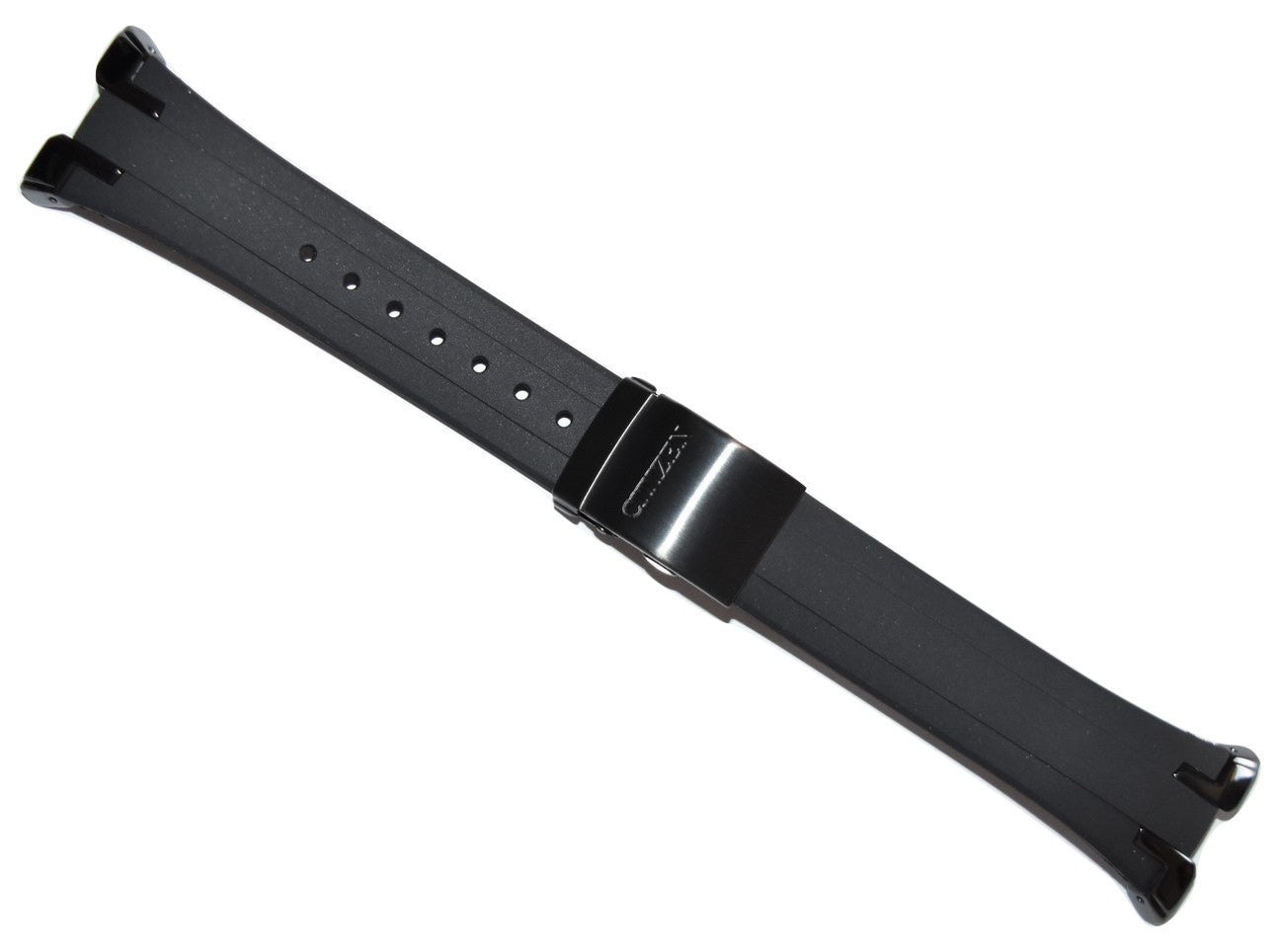 Citizen 25mm Leather Watch Strap Citizen Skyhawk Black Eagle Model