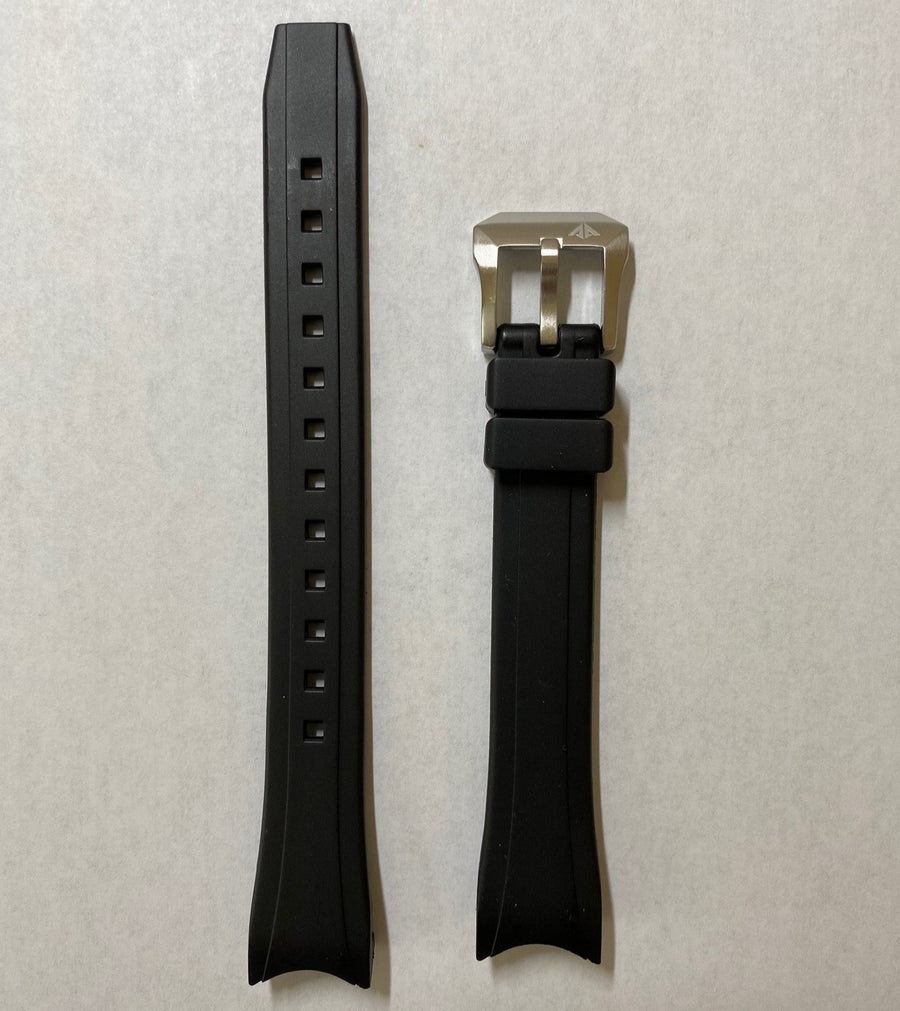 Citizen Promaster Diver Women's EP6030-06E Black Rubber Band Strap - WATCHBAND EXPERT