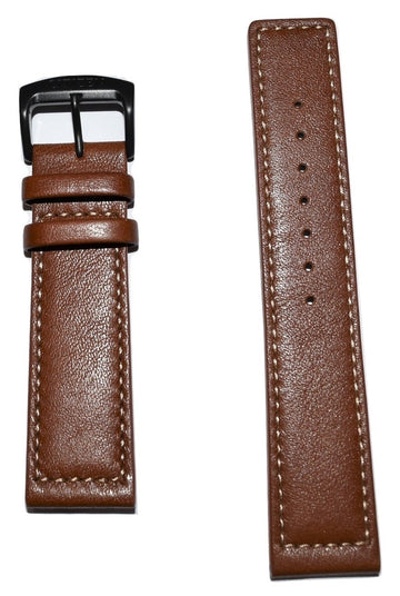Citizen Men's Strap Model BM8475-26E Brown Leather Strap Watch Band - WATCHBAND EXPERT