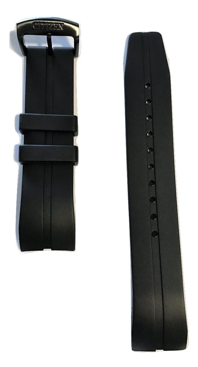 Citizen HTM Drive Model CA0595-11E Rubber Strap Watch Band - WATCHBAND EXPERT