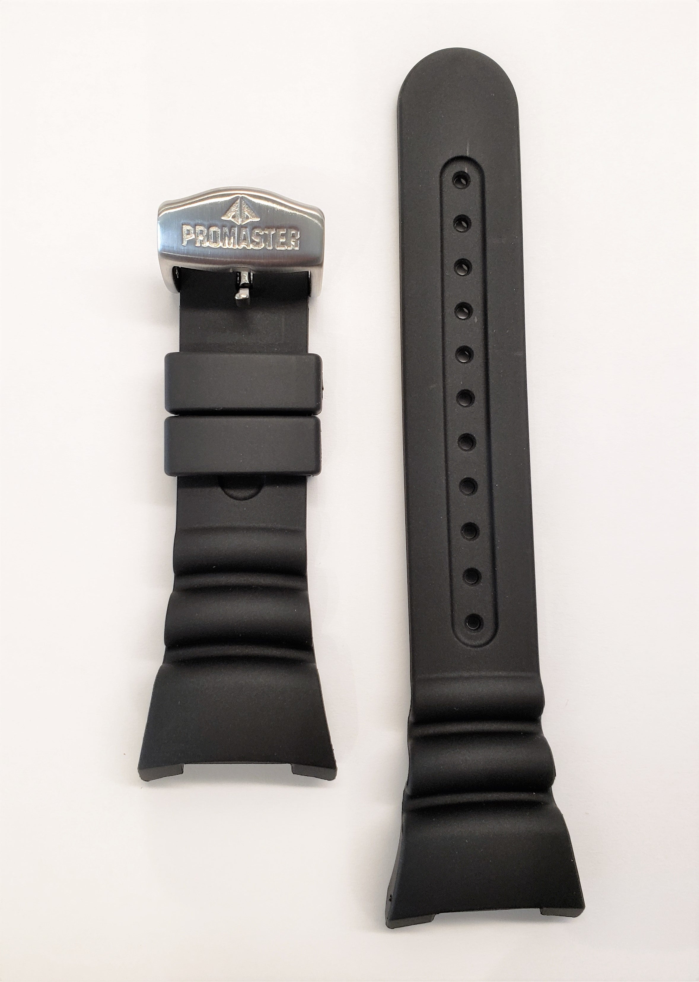 Cinturino 20mm In Gomma Per Orologi – Stile AQUALAND Per Citizen Con Passanti Metallici - Foto 6