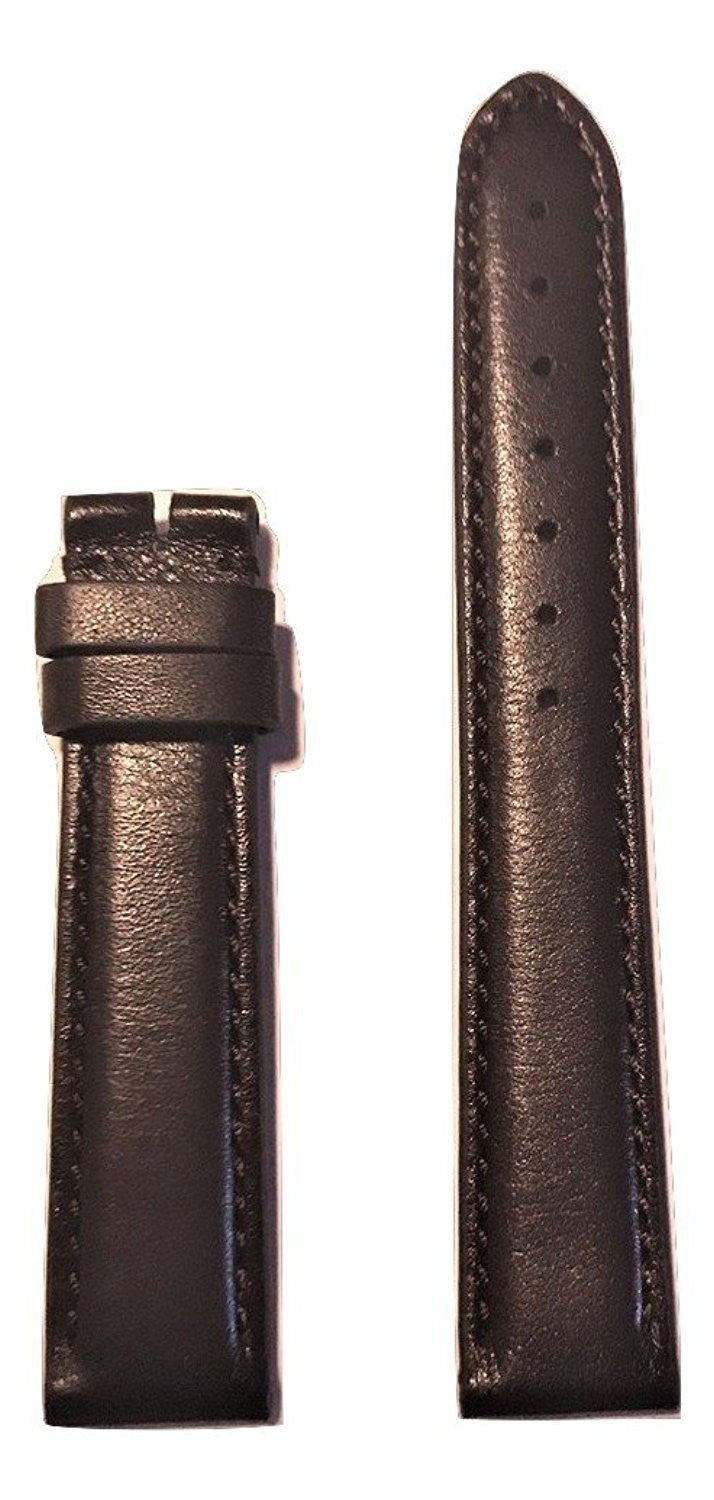 Movado Brown Leather Band Strap for Women's Ultra Slim Watch