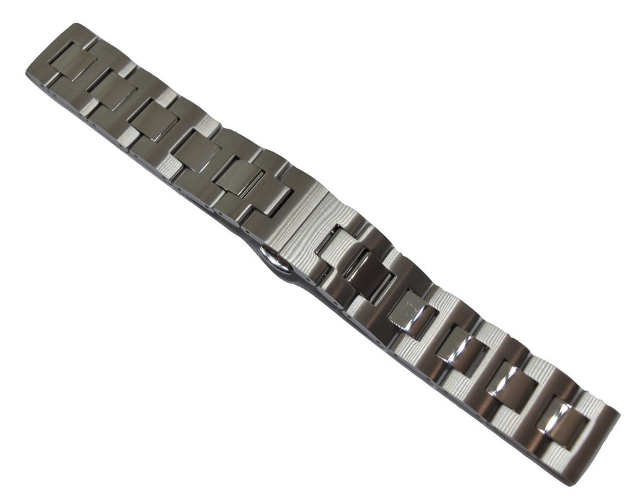 Movado BOLD 18mm Silver-Tone Stainless Steel Watch Band Bracelet #0004 - WATCHBAND EXPERT