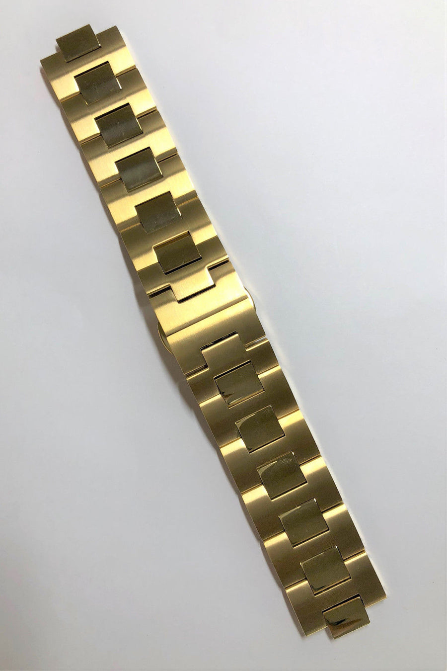 Movado BOLD 22mm MB.01.1.34.6156 Yellow Gold Steel Watch Bracelet - WATCHBAND EXPERT