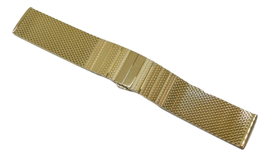 Movado BOLD 22mm Gold-Tone Stainless Steel Watch Band Bracelet #0088 - WATCHBAND EXPERT