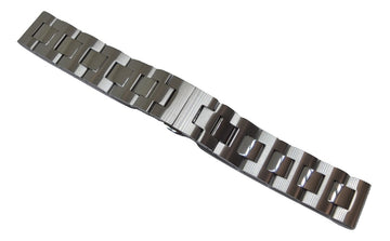 Movado BOLD 18mm Silver-Tone Stainless Steel Watch Band Bracelet #0138 - WATCHBAND EXPERT