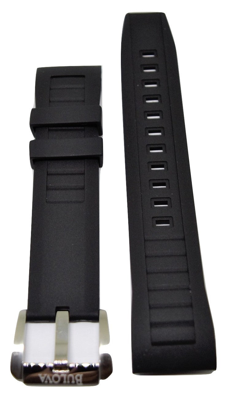 Bulova Precisionist 98B166 Black Rubber Watch Band