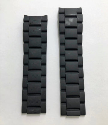 CERTINA DS Action C013410A Black Rubber Watch Band - WATCHBAND EXPERT