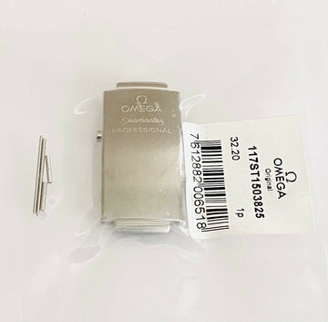 Omega Seamaster 1503/825 Steel Deployment Buckle Clasp - WATCHBAND EXPERT
