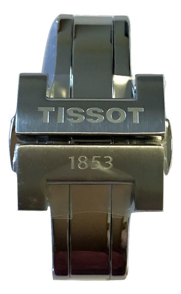 Tissot PRS 516 Steel Clasp Buckle for case-back T044417A or T044430A - WATCHBAND EXPERT