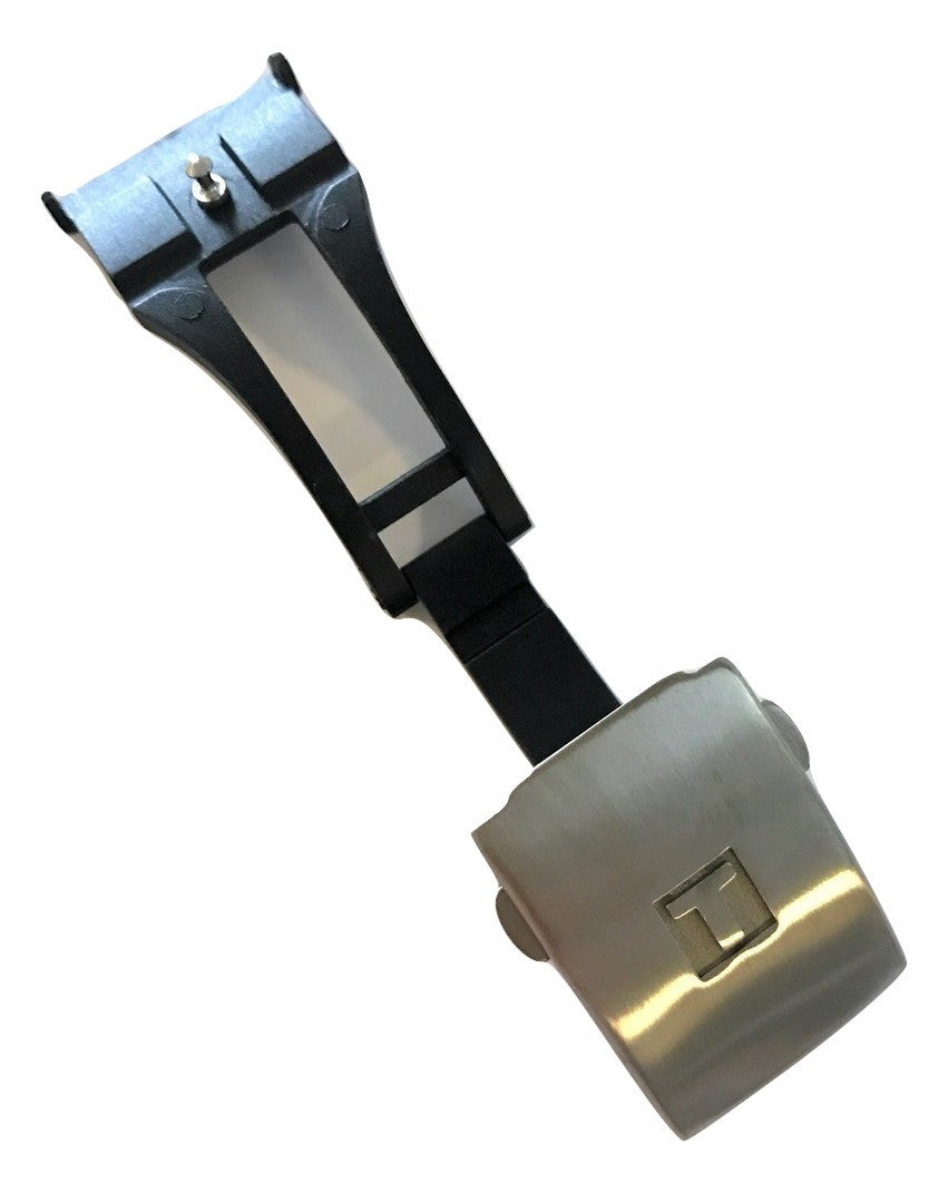 Tissot Titanium Clasp Buckle for T-Touch Expert SOLAR Watch w/ Rubber Strap - WATCHBAND EXPERT