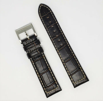 Hamilton 21mm H776120 Brown Leather Watch Band - WATCHBAND EXPERT