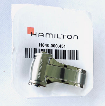 Hamilton 18mm Deployment Watch Buckle Clasp # 451 FA0818 - WATCHBAND EXPERT