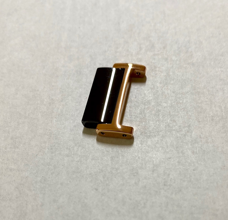 Rado Integral Black / Rose Gold Watch Link For Bracelet # 05077 - WATCHBAND EXPERT
