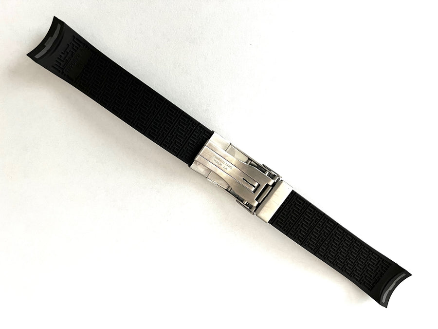 Tissot Sea Touch T026420A Black Rubber Strap Watch Band - WATCHBAND EXPERT
