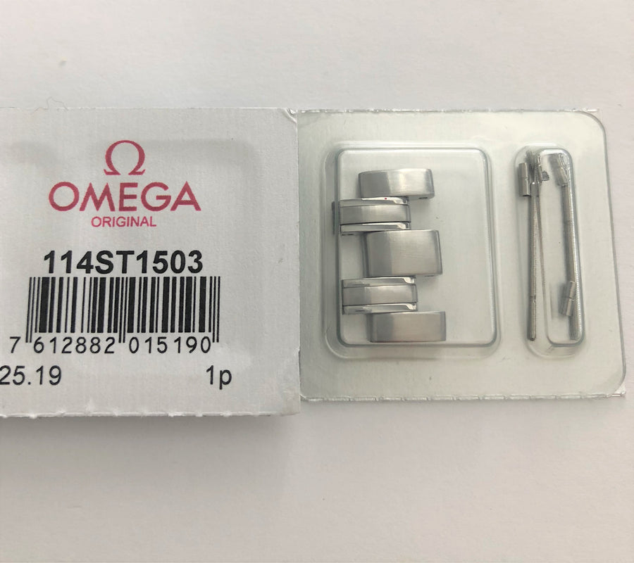 Omega Seamaster 20mm Steel Link 114ST1503 For Bracelet 1513/825 - WATCHBAND EXPERT