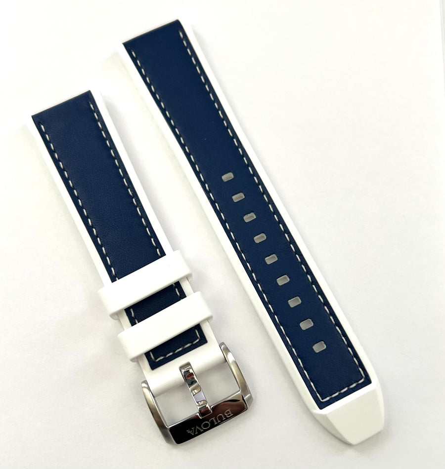 Bulova rubber watch bands sale