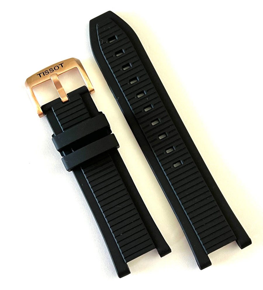 Tissot t race leather strap cheap
