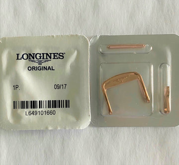 Longines 18mm Rose Gold Clasp Buckle For Leather Watch Bands - WATCHBAND EXPERT