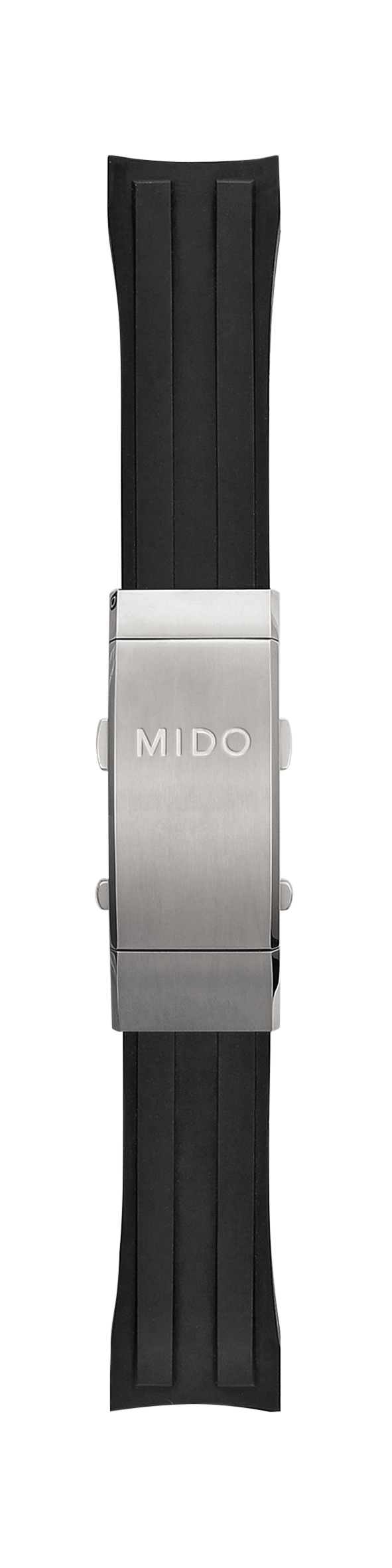 MIDO Ocean Star M026430A Black Rubber Watch Band - WATCHBAND EXPERT